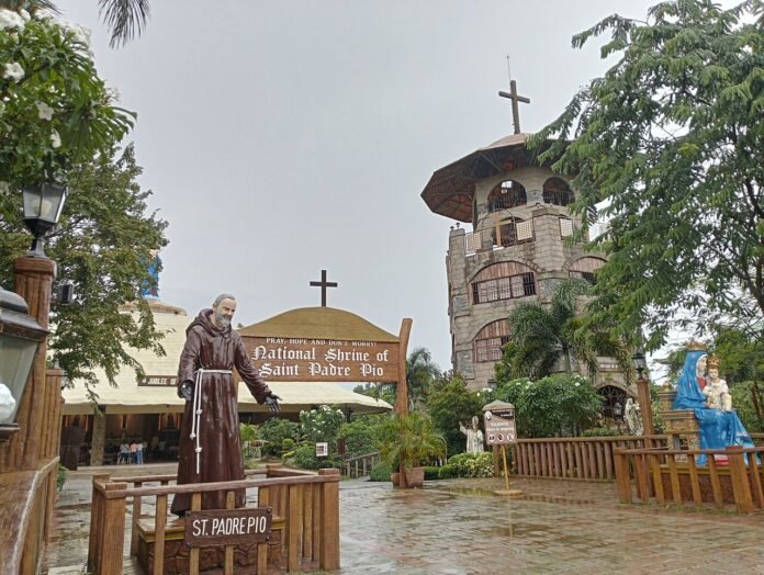 National_Shrine_of_St._Padre_Pio,_Sto._Tomas,_Batangas Padre Pio's “Secret Weapon Prayer” that resulted to multiples of Miracles