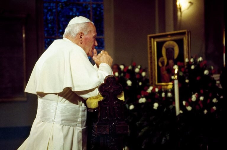 Pope John Paul II's Prayer to Our Lady of Lourdes