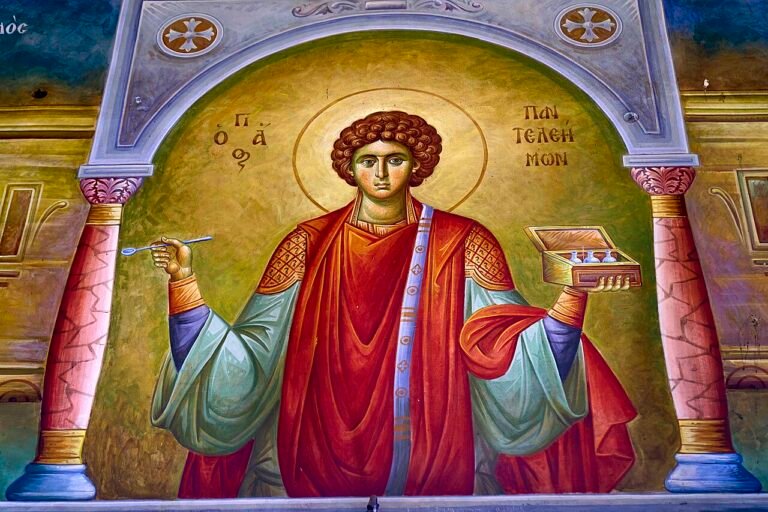 AND TODAY WE CELEBRATE... Saint of the Day: St. Pantaleon (MONDAY, JULY 27)