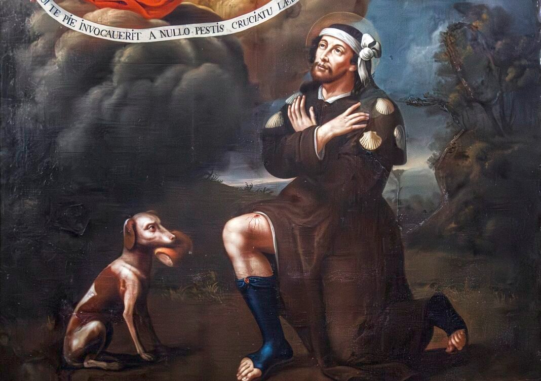 AND TODAY WE CELEBRATE… Saint of the Day: St. Roch (SUNDAY, AUGUST 16)