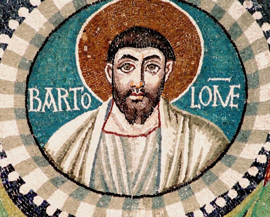 AND TODAY WE CELEBRATE… Saint of the Day: St. Bartholomew the Apostle (MONDAY, AUGUST 24)