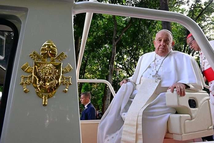 Pope Francis: God is supreme