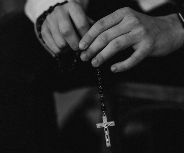 This beautiful prayer asks Jesus to drive sin away