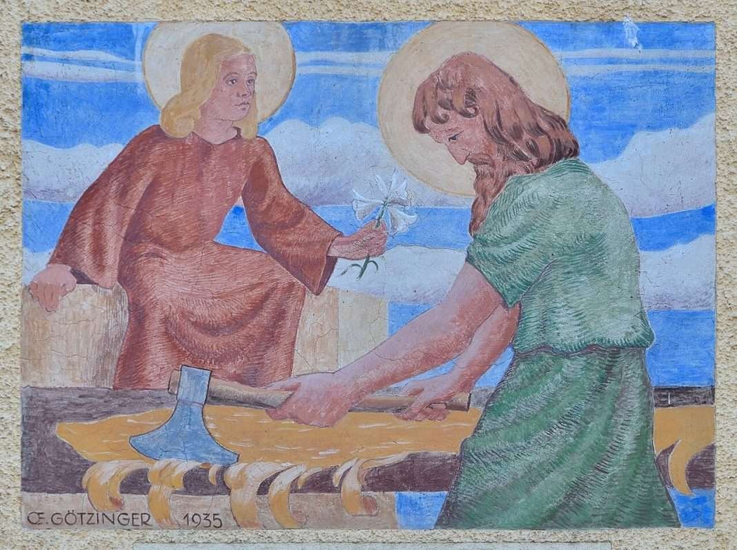 Prayer that St. Joseph's spirit of peace would spread in the Church