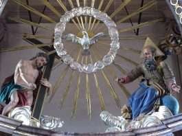 Blessed be the holy Trinity!