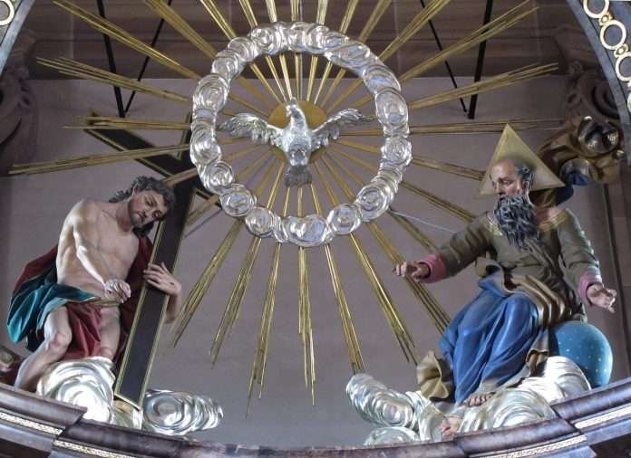 Blessed be the holy Trinity!