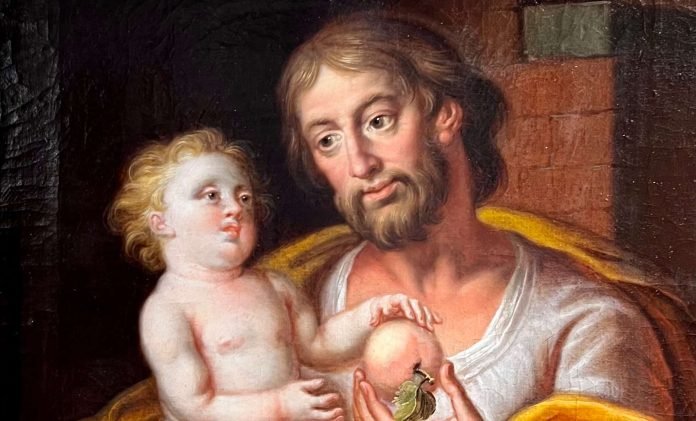 Heiliger_Joseph_mit_Jesuskind This Saint blessed his son with this prayer