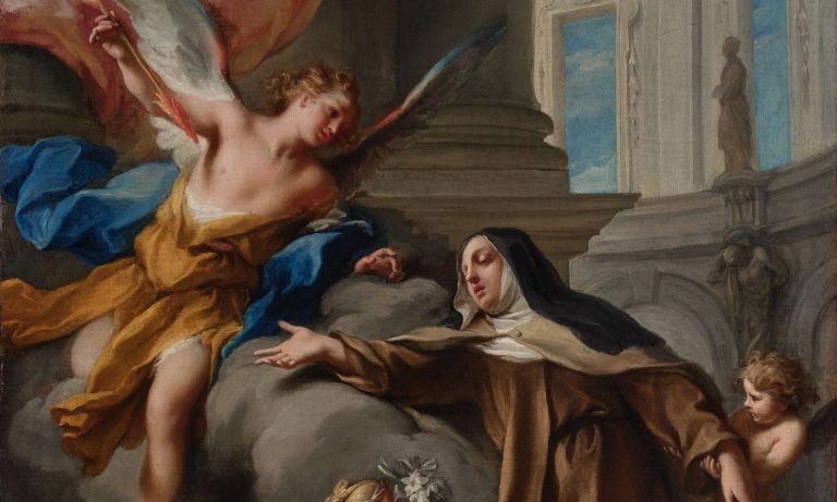 Did you know an Angel physically stabbed this Saint in the heart?