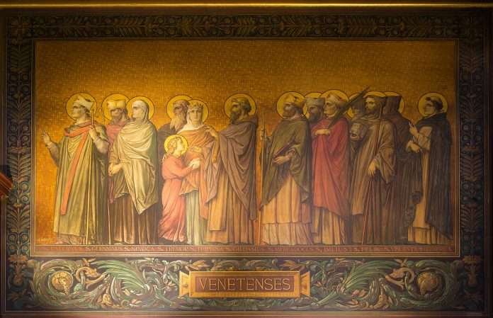 What is the difference between talking to a saint and talking to a ghost?