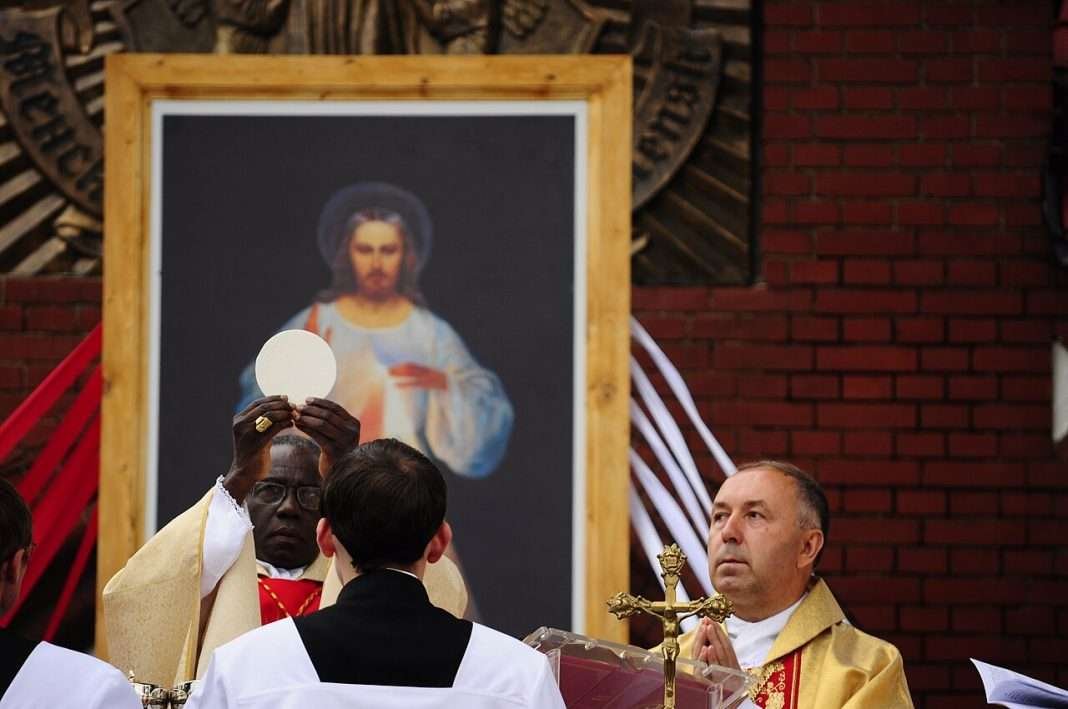 How is the Eucharistic bread made?