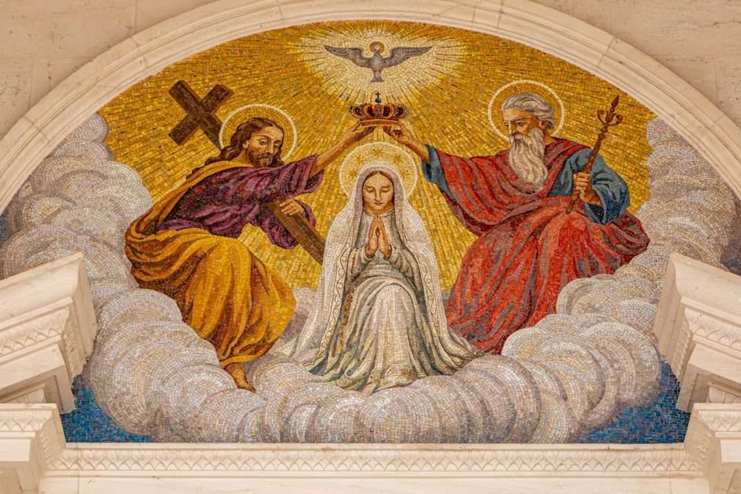 Where in the Bible does it say that Mary was assumed into heaven?