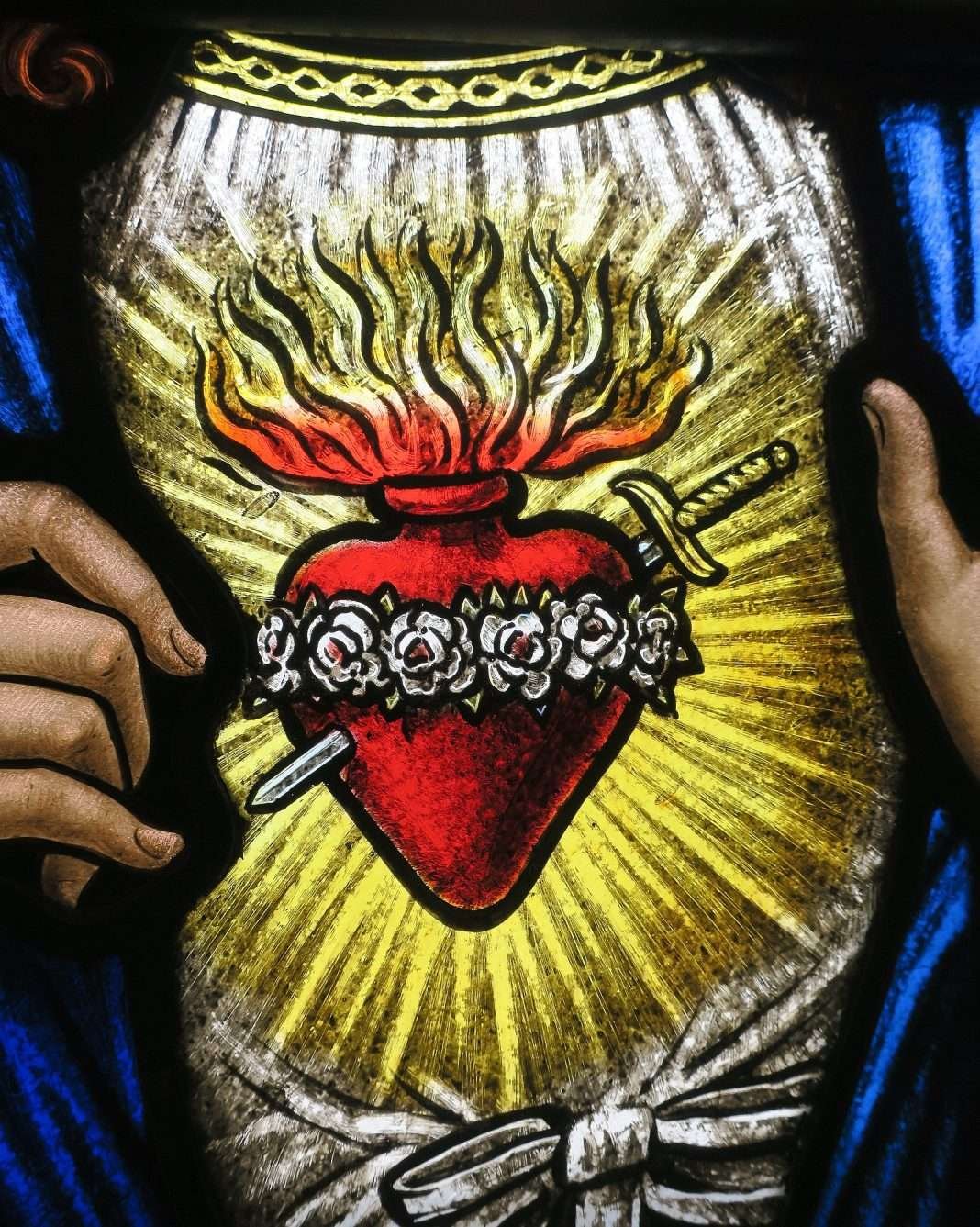 Saint_Mary_of_Perpetual_Help_Church_(Defiance,_Ohio)_-_stained-glass,_Immaculate_Heart_of_Mary Novena for the Consecration of Russia and Ukraine to the Immaculate Heart of Mary