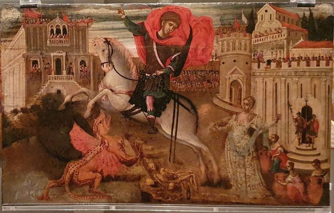 Say this prayer to St George for help in time of temptation