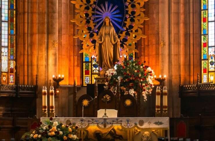 Prayer to the Blessed Virgin Mary after Holy Communion